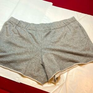 Secret Treasures GRAY sweat SHORTS women’s plus size 3XL 24 26 soft Rayon cotton
